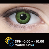 Cosplay Halloween Contact Lenses - Electro Lens GREEN